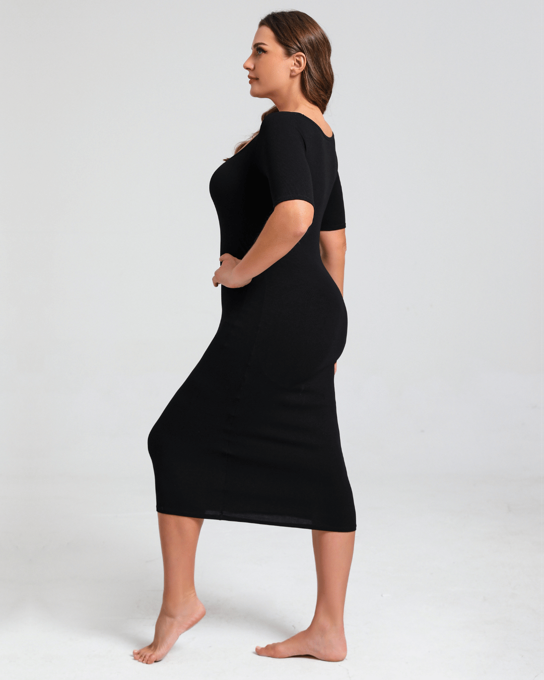 Camila Curve Midi Dress