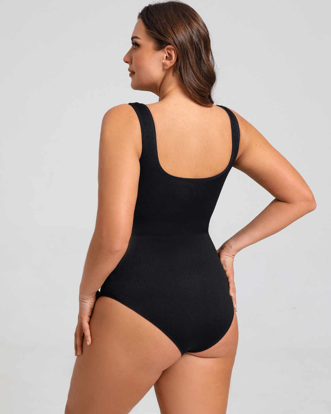 Lina shapewear bodysuit with round neck