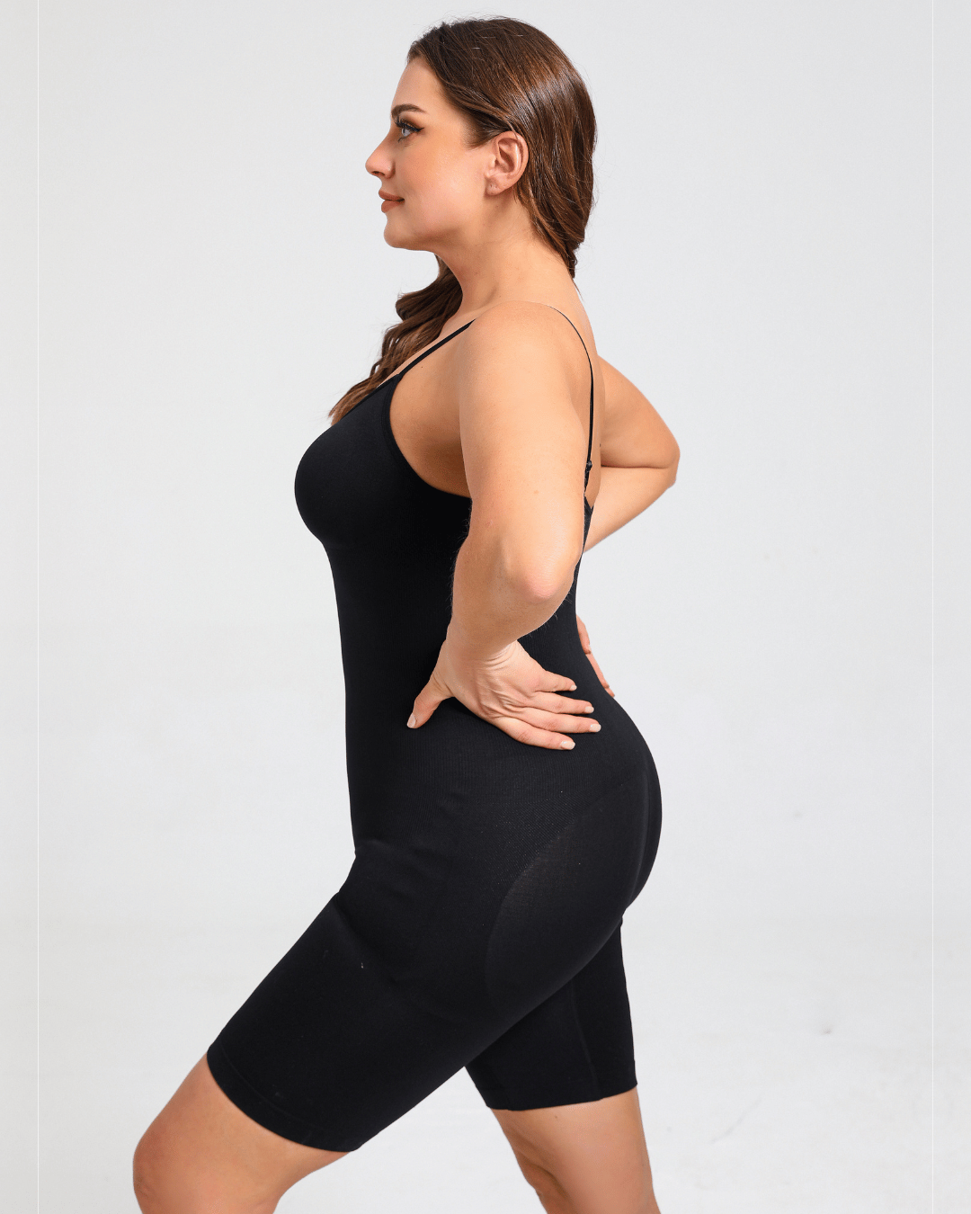 Serena mid-thigh shapewear bodysuit