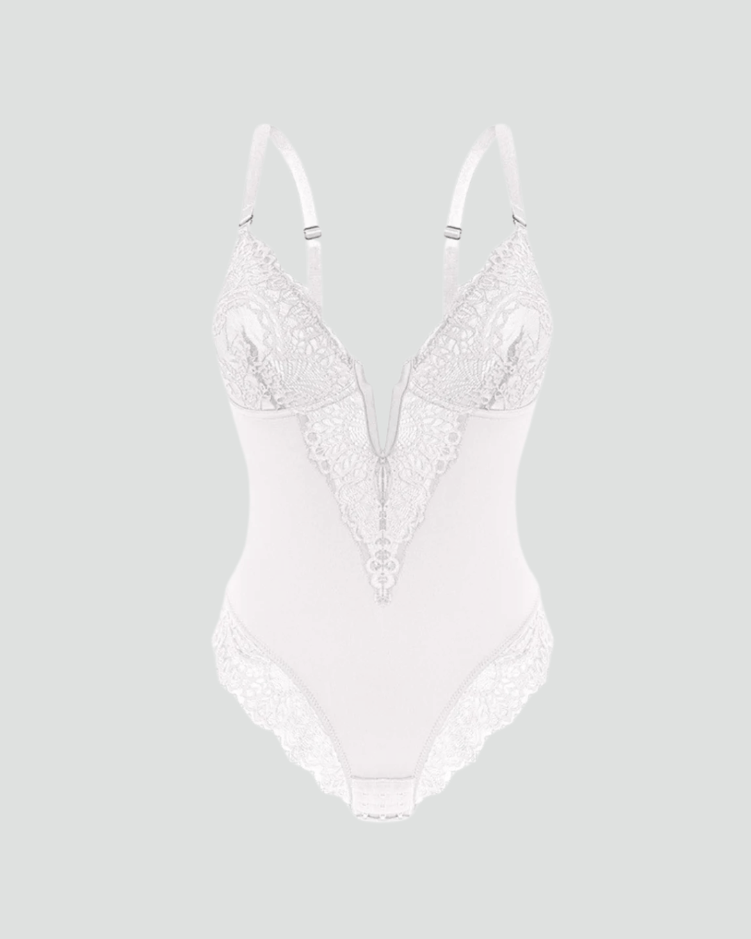 Amara Shapewear Bodysuit with V-Lace