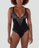 Amara Shapewear Bodysuit with V-Lace
