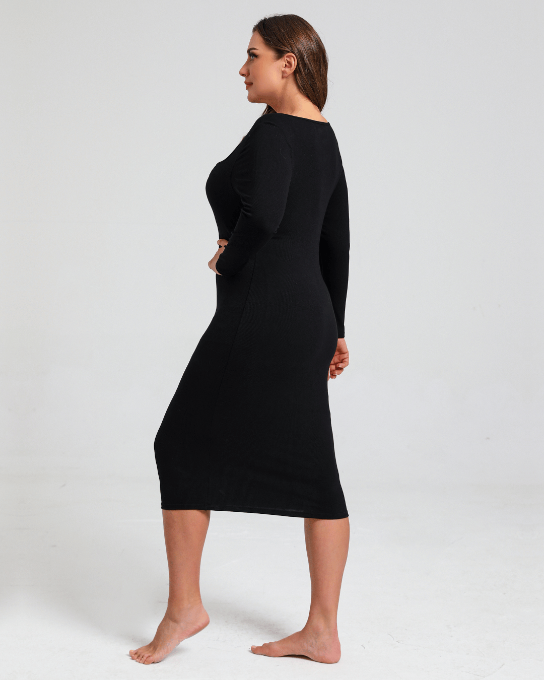 Valeria Sculpt Midi Dress