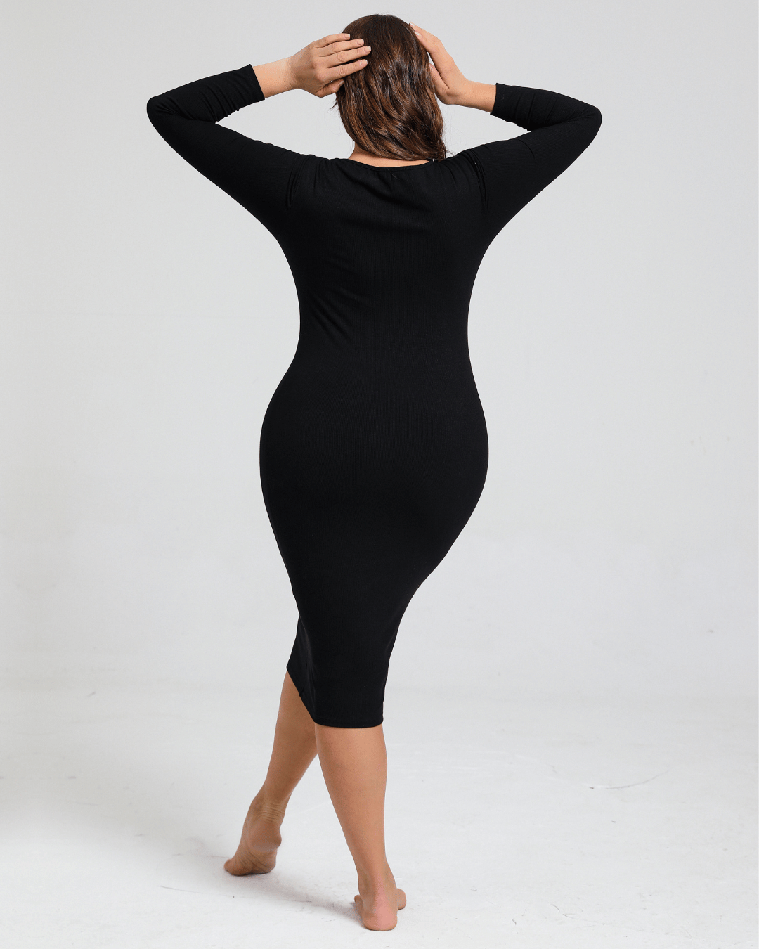 Valeria Sculpt Midi Dress