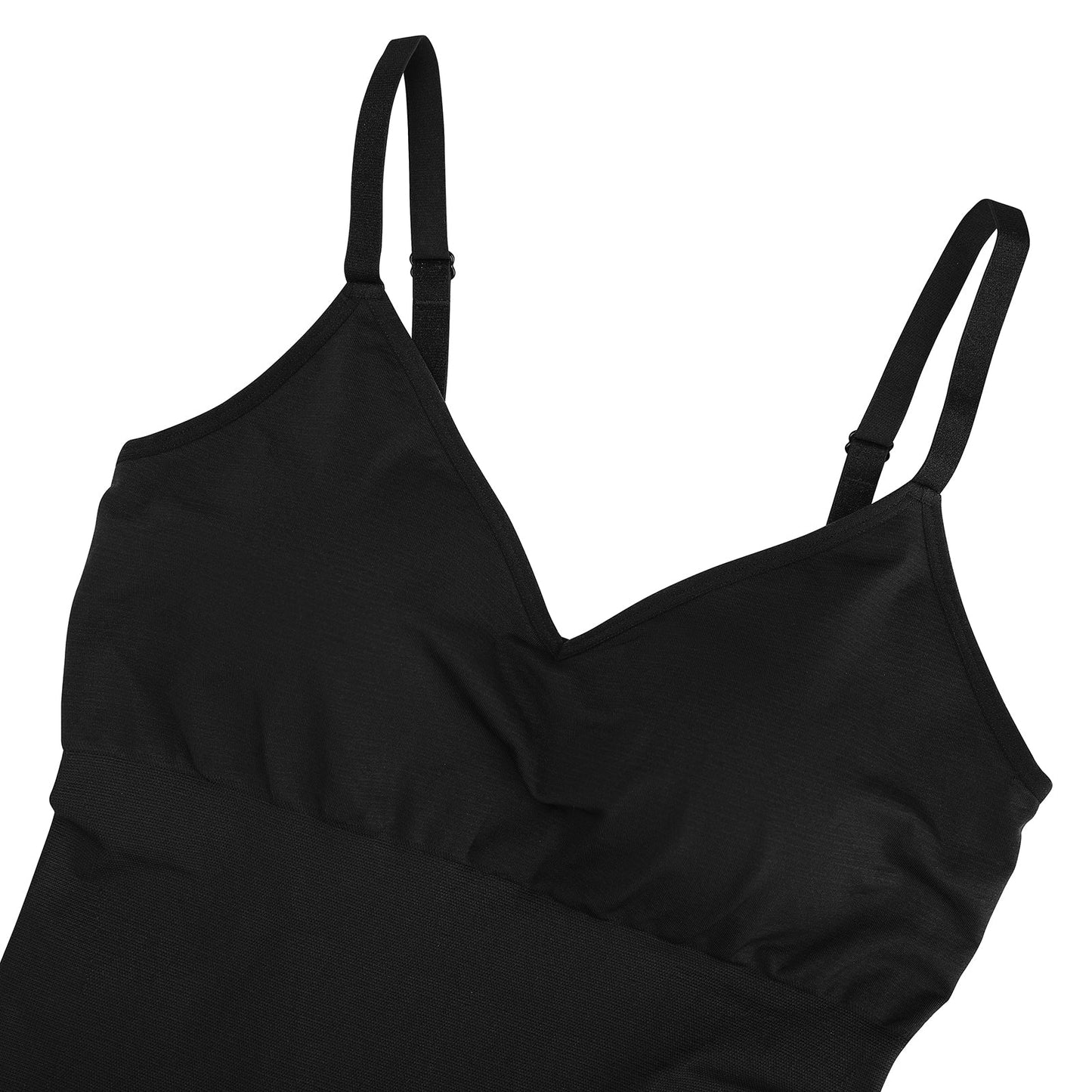 Grace shaping dress with spaghetti straps and V-neck