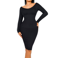 Blair Seamless V-Neck Body Dress
