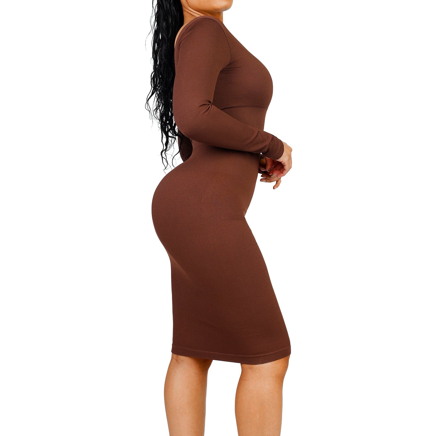 Blair Seamless V-Neck Body Dress