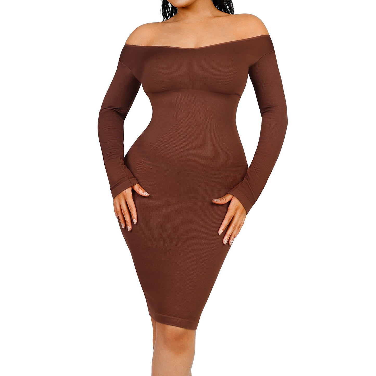 Blair Seamless V-Neck Body Dress