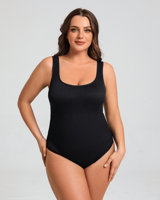 Lina shapewear bodysuit with round neck