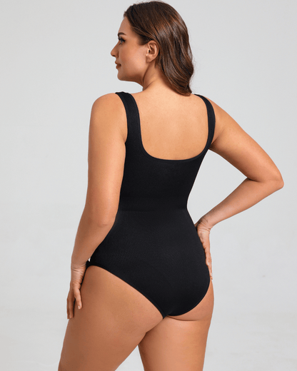 Lina shapewear bodysuit with round neck