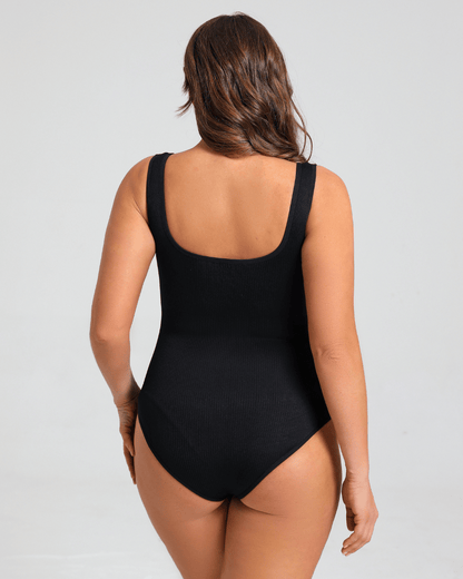 Lina shapewear bodysuit with round neck