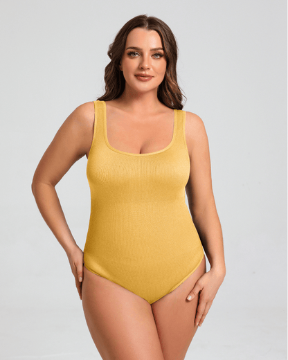 Lina shapewear bodysuit with round neck
