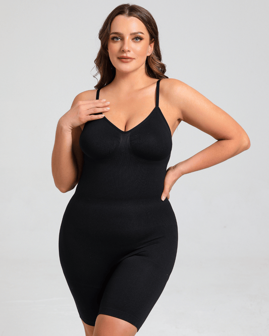 Serena mid-thigh shapewear bodysuit