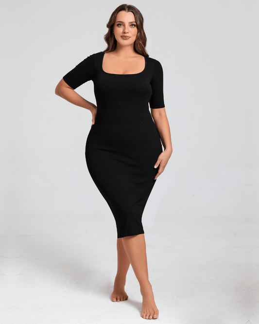 Camila Curve Midi Dress