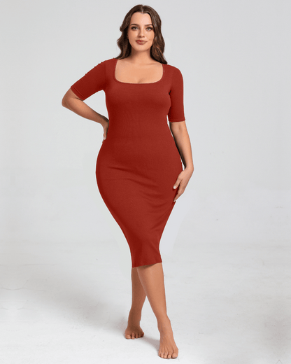 Camila Curve Midi Dress