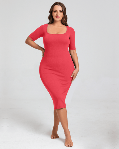 Camila Curve Midi Dress