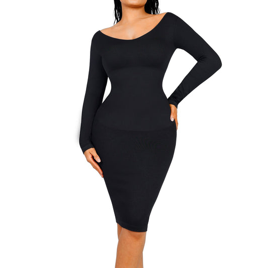 Blair Seamless V-Neck Body Dress