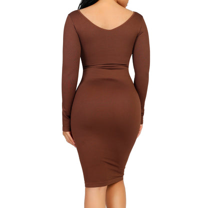 Blair Seamless V-Neck Body Dress